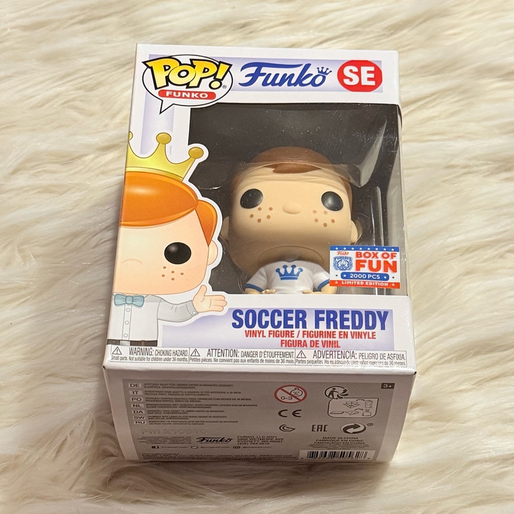 Funko Pop soccer Freddy exclusive